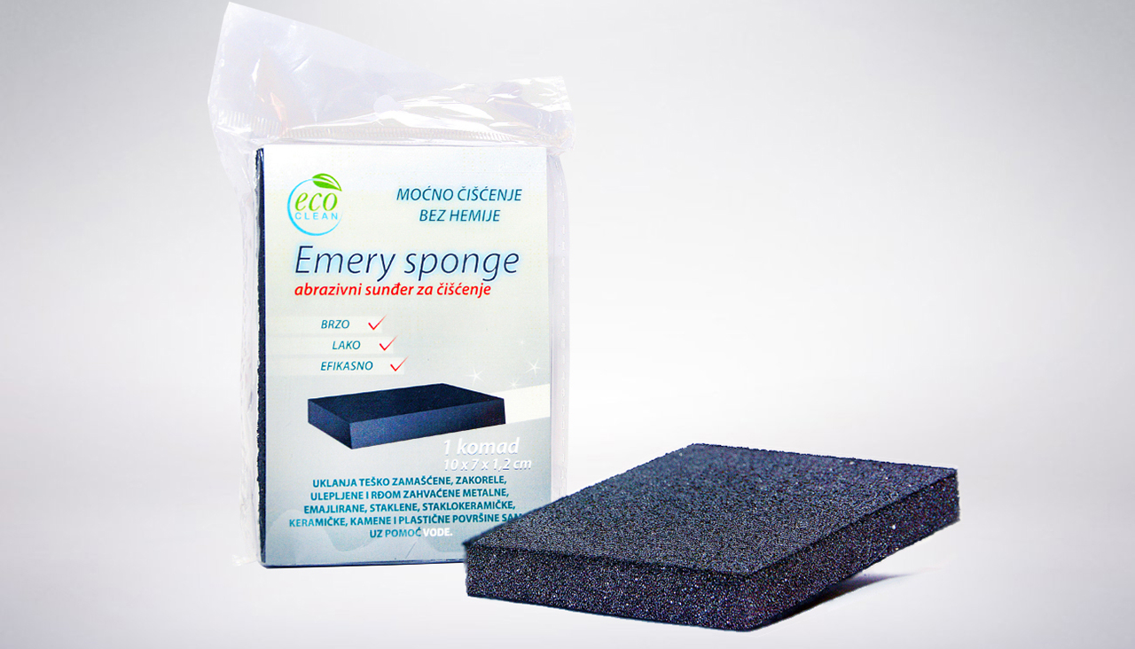Emery sponge